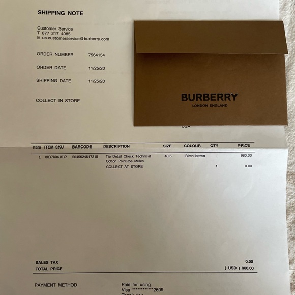 BURBERRY THE UP PUMP SIZE 40.5 BIRCH BROWN. - Picture 9 of 13